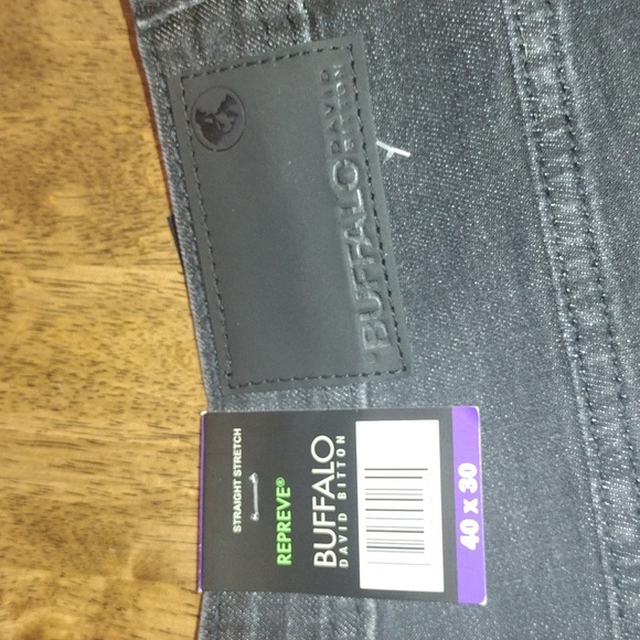 NWT Buffalo David Bitton Jackson Straight Stretch 40x30 - Picture 7 of 7